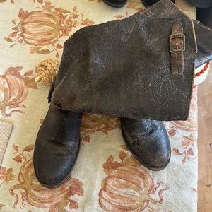 Frye boots leather brown